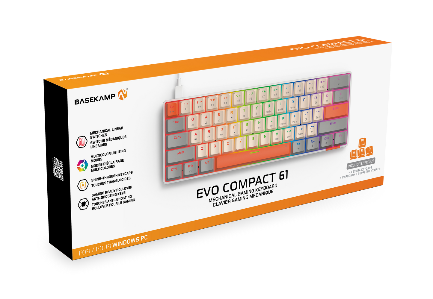 BASEKAMP EVO 61 Mechanical Gaming Keyboard