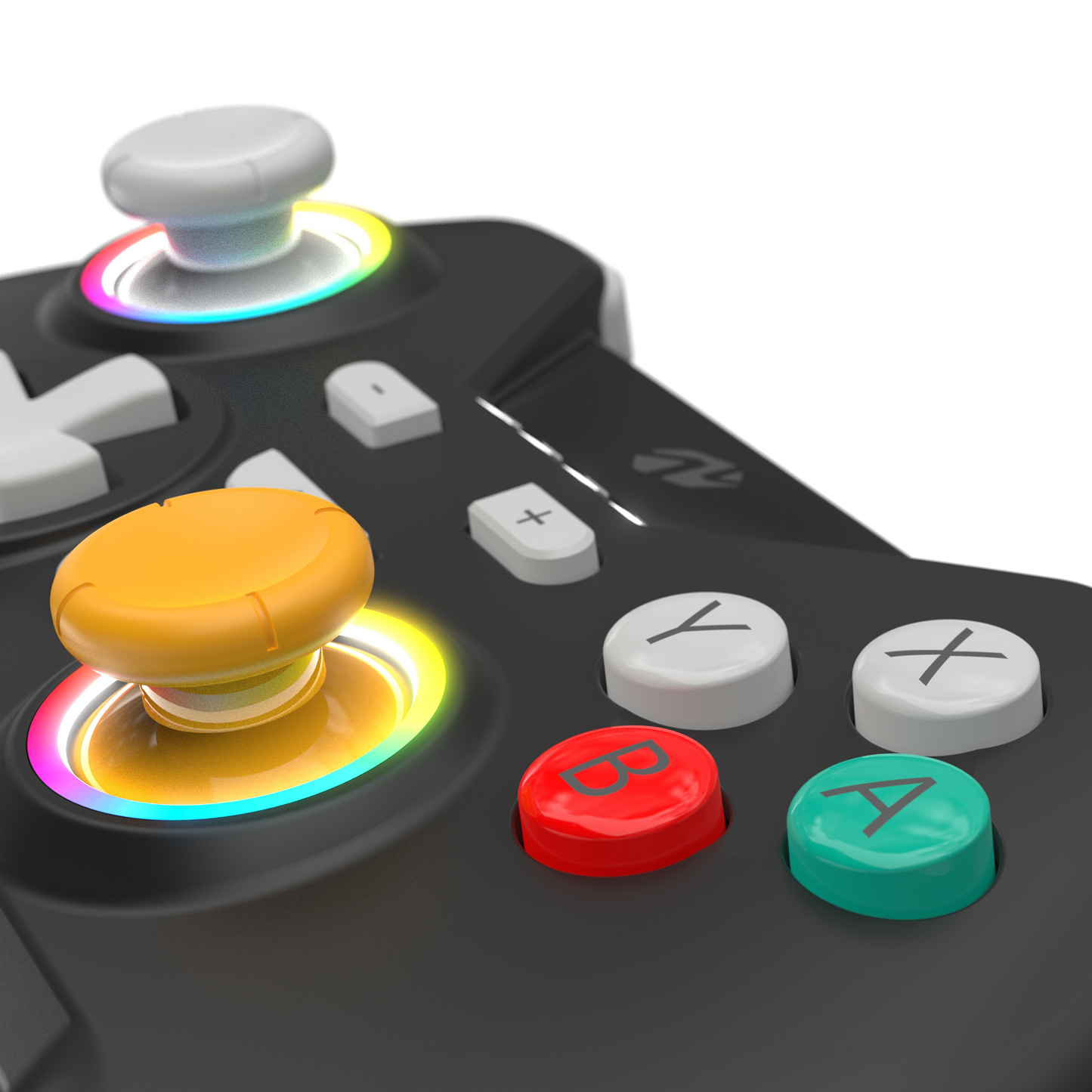 KORE+ RGB Wireless Controller for Nintendo Switch - Retro Black