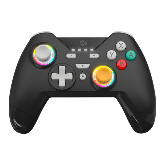 KORE+ RGB Wireless Controller for Nintendo Switch - Retro Black