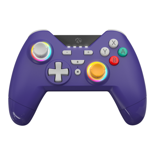 KORE+ RGB Wireless Controller for Nintendo Switch - Retro Purple