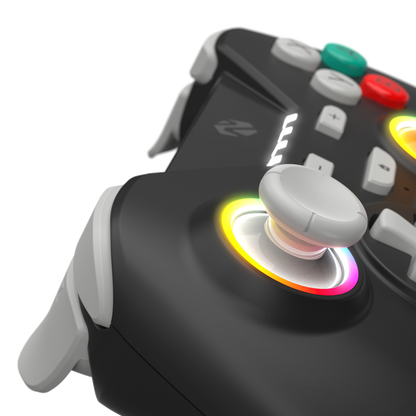 KORE+ RGB Wireless Controller for Nintendo Switch - Retro Black