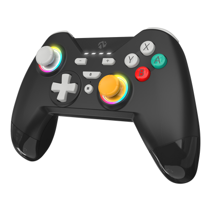 KORE+ RGB Wireless Controller for Nintendo Switch - Retro Black