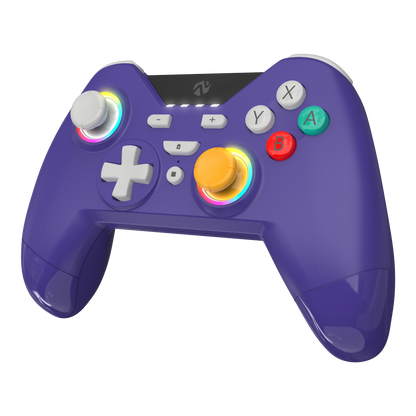 KORE+ RGB Wireless Controller for Nintendo Switch - Retro Purple